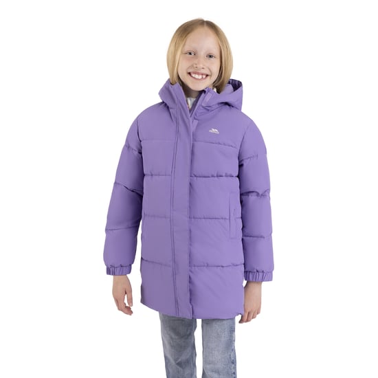 Trespass Chaqueta acolchada infantil de largo largo Northridge (Wisteria) - Image 1