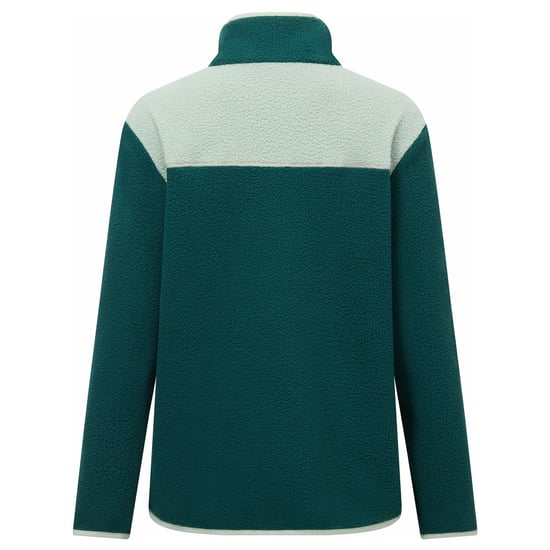 Regatta Chaqueta de forro polar Borg Frankie de mujer con cremallera completa (Deep Pine/Glacier) - Image 3