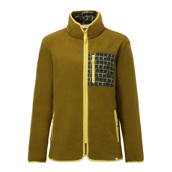Regatta Chaqueta de forro polar Borg Ecclipse para mujer Orla Kiely (Verde Fur) - Image 2