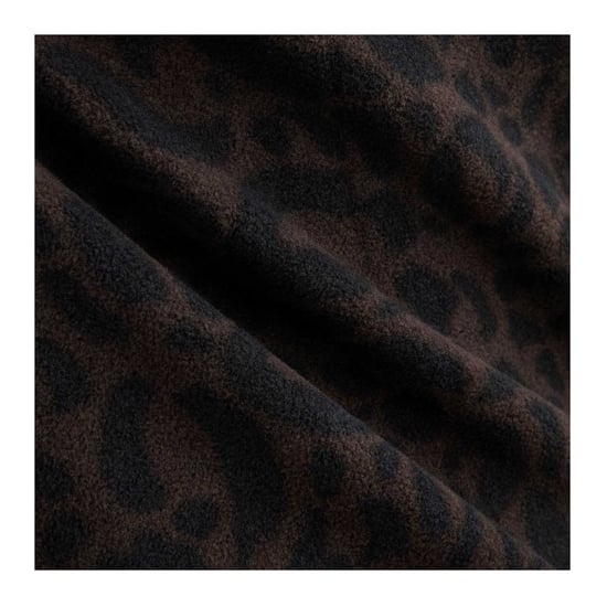Dare 2B Top de forro polar para mujer con estampado de leopardo (Hot Fudge) - Image 5