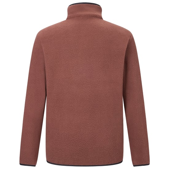 Regatta Chaqueta de forro polar Borg Frankie para hombre (Coffee Grounds/Black) - Image 3