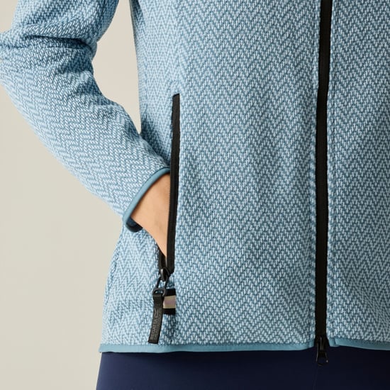 Regatta Chaqueta de forro polar Elzie para mujer (Azul apagado/Skyway) - Image 6