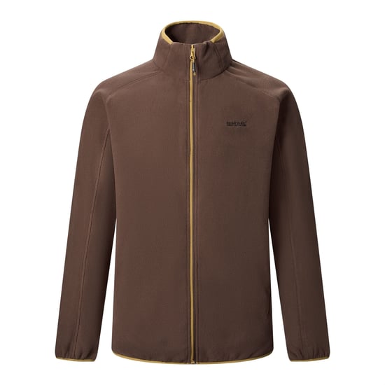 Regatta Chaqueta de forro polar Hadfield con cremallera completa para hombre (Coffee Grounds) - Image 2