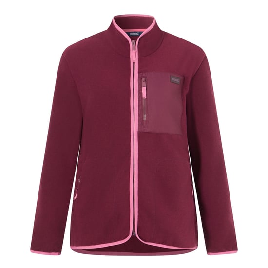 Regatta Forro polar Frankie de mujer con cremallera completa (Fig/Violet) - Image 2