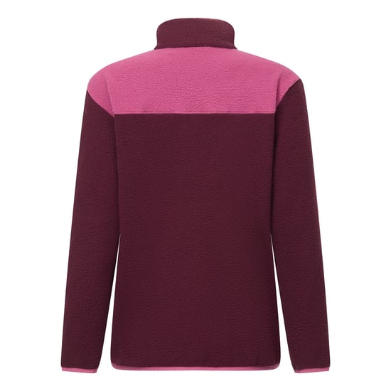 Regatta Frankie Chaqueta de forro polar Borg de mujer con cremallera completa (Fig Violet) - Image 3