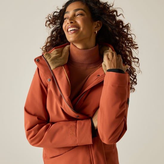 Regatta Chaqueta impermeable para mujer Ramona (Brick/Barleycorn) - Image 3