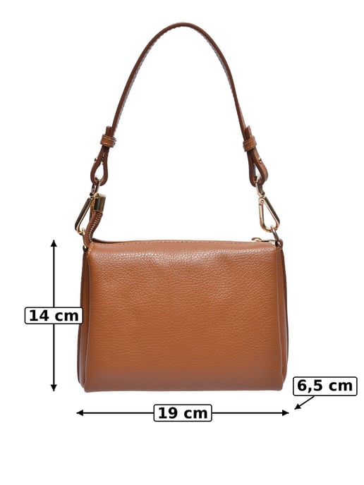 Luisa Vannini Brown Bolso de cuero - Image 5