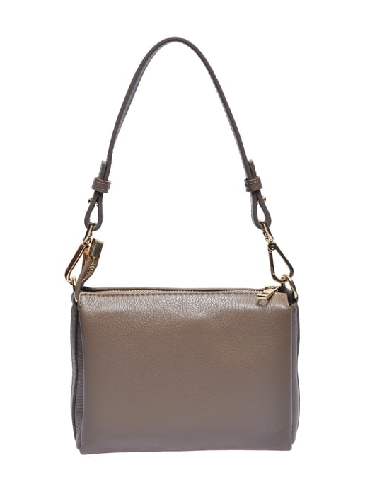 Luisa Vannini Beige Bolso de cuero - Image 1