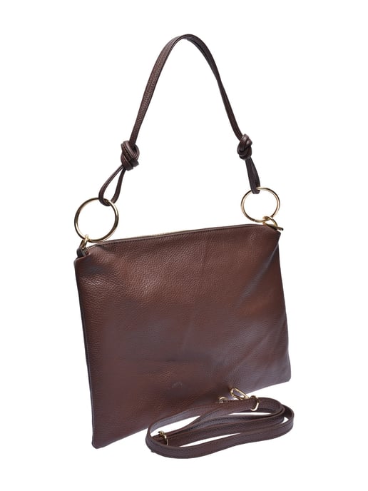 Luisa Vannini Granate Bolso de cuero - Image 2