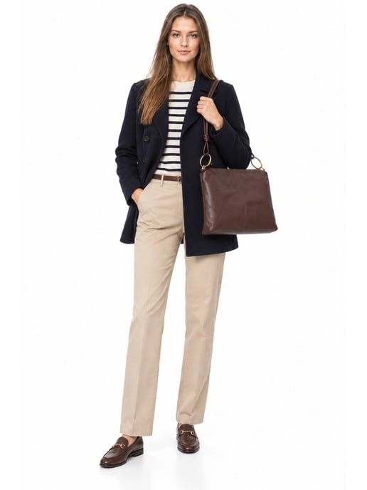 Luisa Vannini Granate Bolso de cuero - Image 6