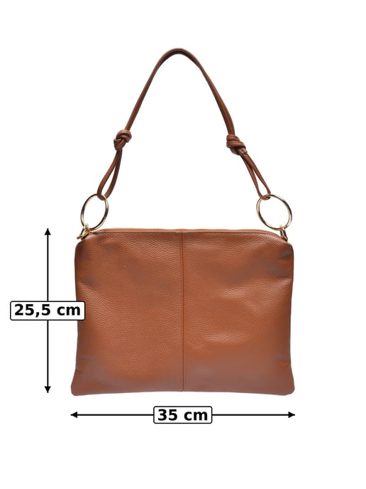 Luisa Vannini Brown Bolso de cuero - Image 5