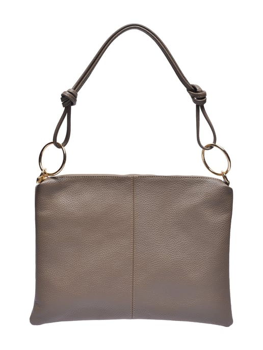 Luisa Vannini Beige Bolso de cuero - Image 1