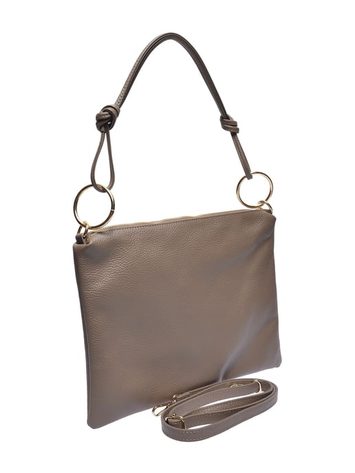 Luisa Vannini Beige Bolso de cuero - Image 2