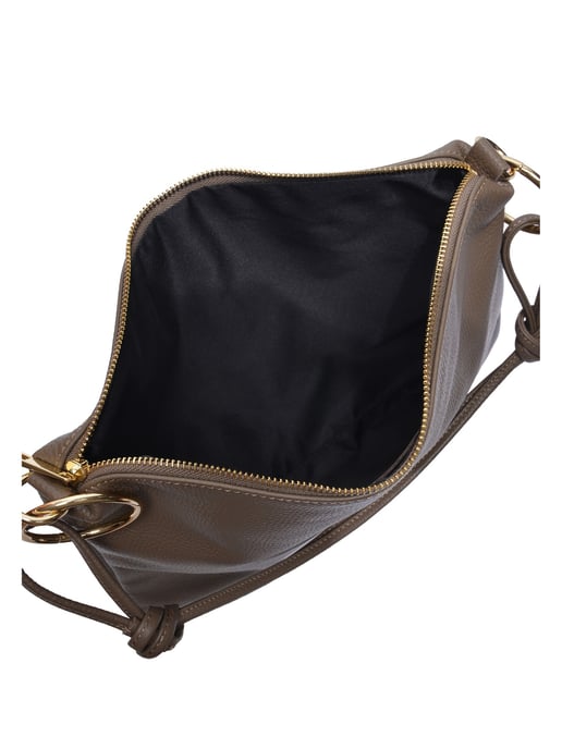 Luisa Vannini Beige Bolso de cuero - Image 4