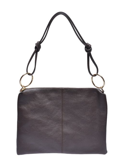 Luisa Vannini Granate Bolso de cuero - Image 1