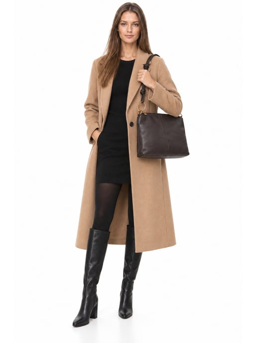 Luisa Vannini Granate Bolso de cuero - Image 6