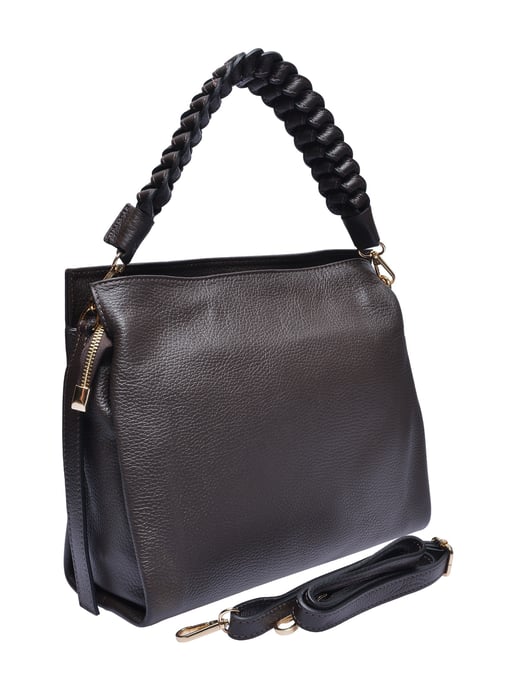 Luisa Vannini Granate Bolso de cuero - Image 2
