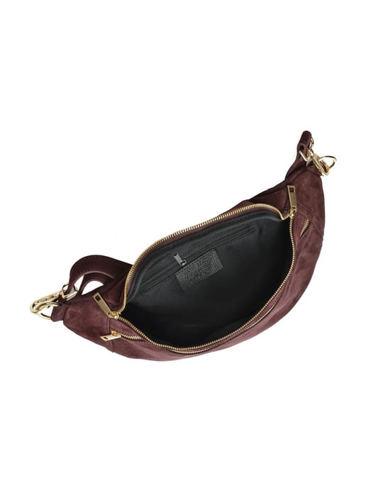 Luisa Vannini Borgoña Bolso de cuero - Image 4