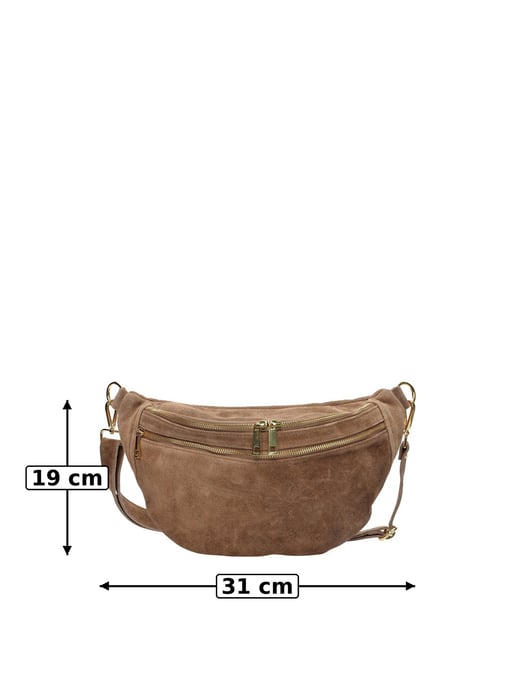 Luisa Vannini Beige Bolso de cuero - Image 6