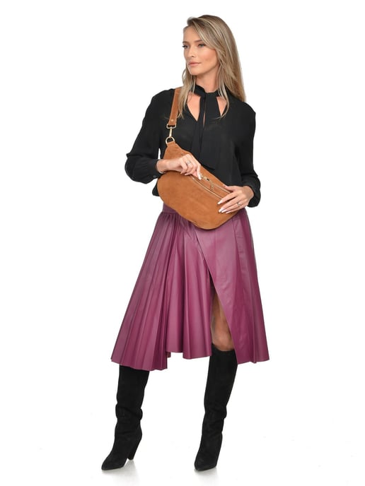 Luisa Vannini Brown Bolso de cuero - Image 5