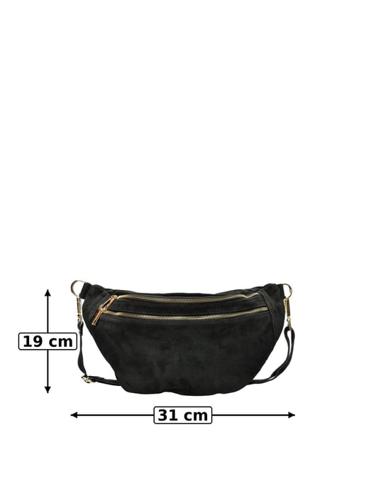 Luisa Vannini Negro Bolso de cuero - Image 6