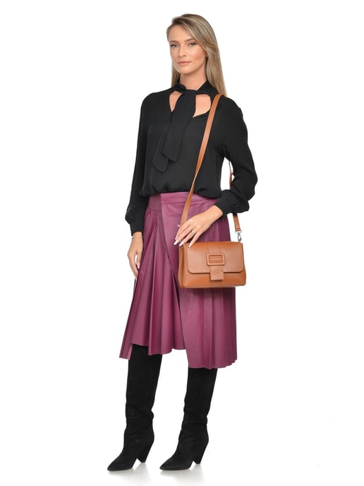 Luisa Vannini Brown Bolso de cuero - Image 5