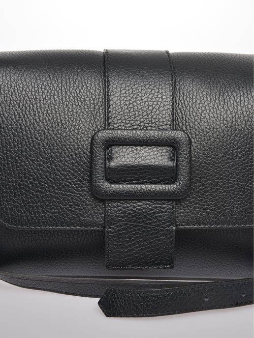 Luisa Vannini Negro Bolso de cuero - Image 3