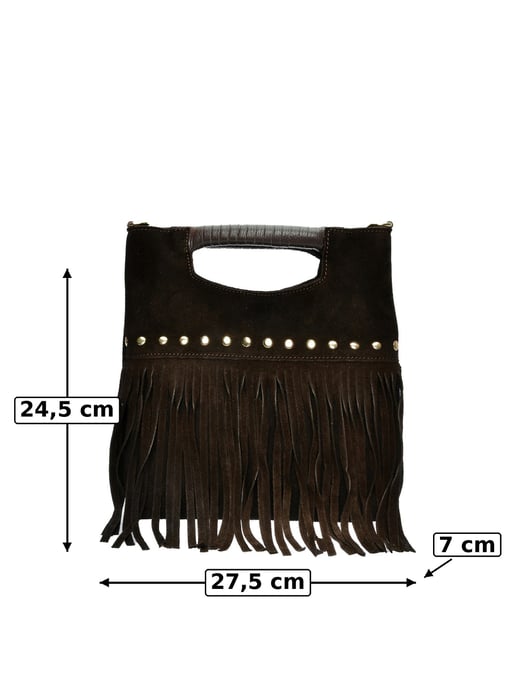 Luisa Vannini Granate Bolso de cuero - Image 6
