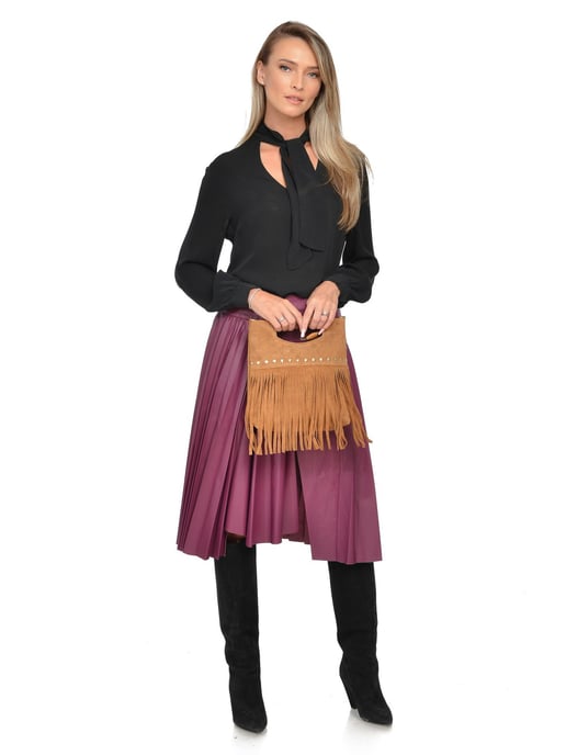 Luisa Vannini Brown Bolso de cuero - Image 5