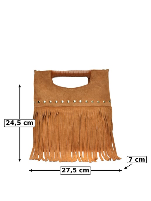 Luisa Vannini Brown Bolso de cuero - Image 6
