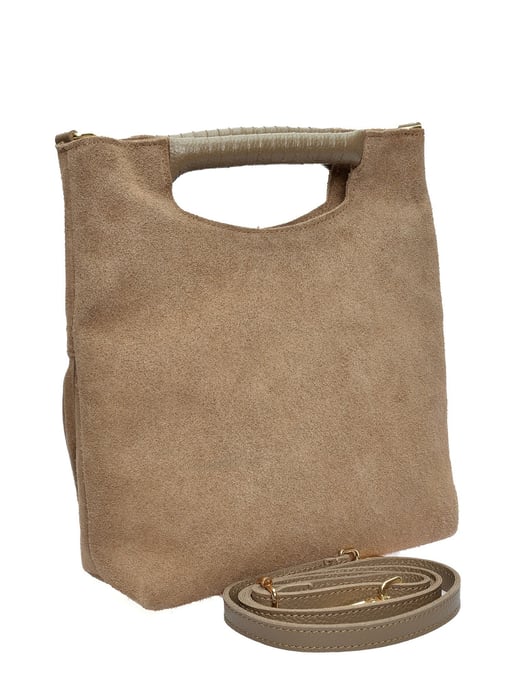 Luisa Vannini Beige Bolso de cuero - Image 2