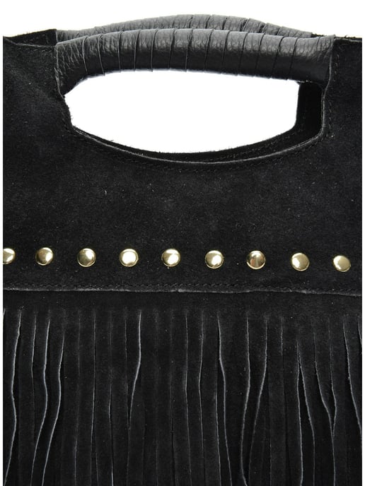 Luisa Vannini Negro Bolso de cuero - Image 3