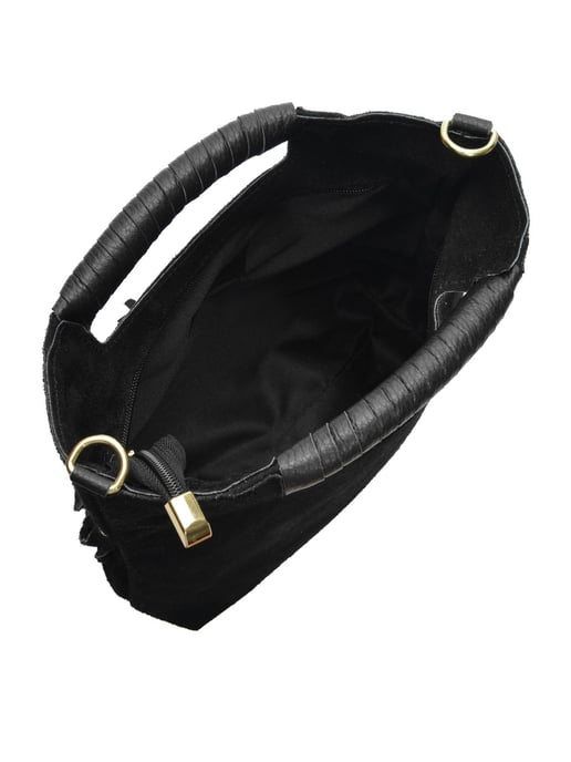 Luisa Vannini Negro Bolso de cuero - Image 4