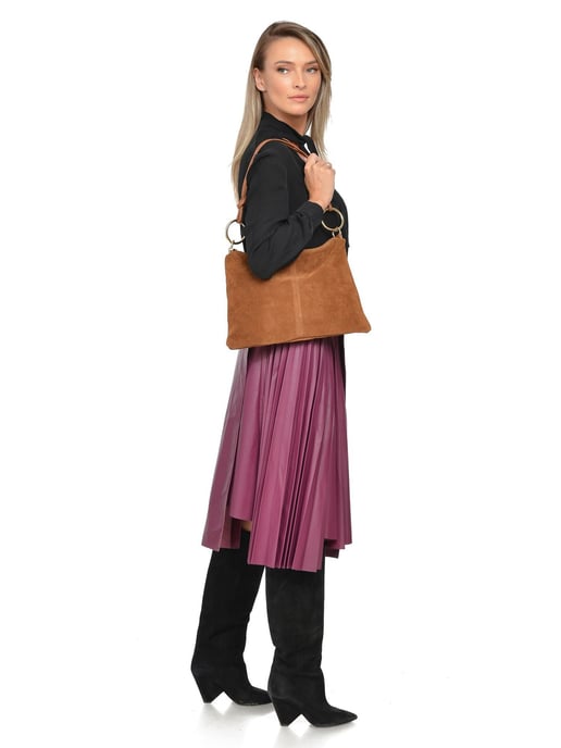 Luisa Vannini Brown Bolso de cuero - Image 5