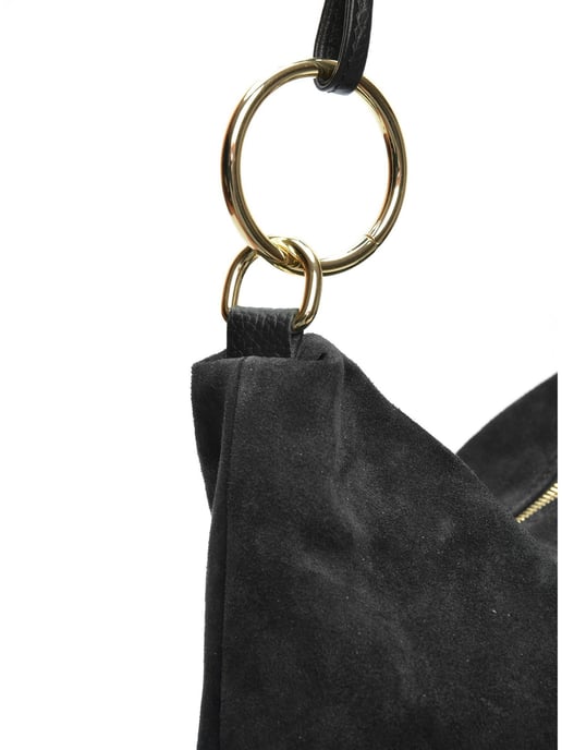 Luisa Vannini Negro Bolso de cuero - Image 3