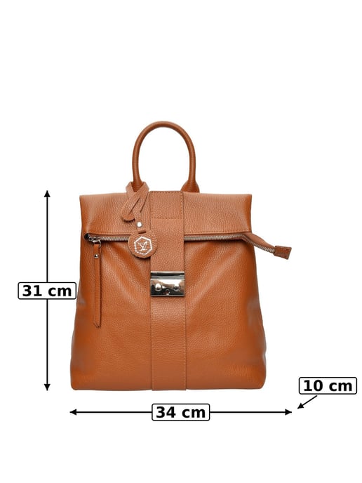 Luisa Vannini Brown Bolso de cuero - Image 6