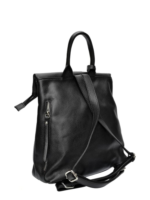 Luisa Vannini Negro Bolso de cuero - Image 2