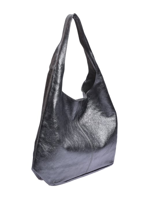Luisa Vannini Grey Bolso de cuero - Image 2