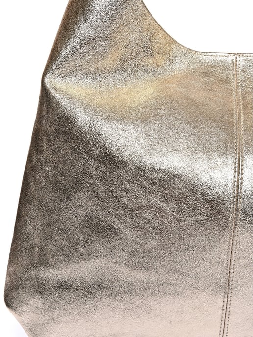 Luisa Vannini Oro Bolso de cuero - Image 3