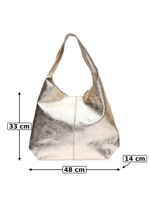 Luisa Vannini Oro Bolso de cuero - Image 6