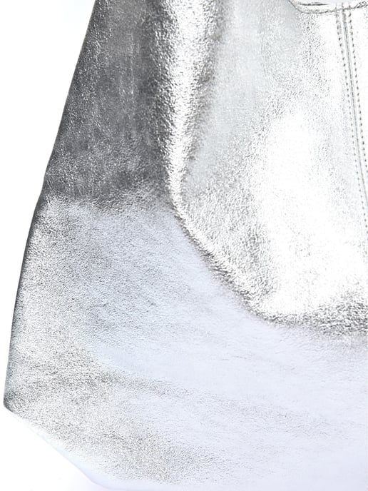 Luisa Vannini Plata Bolso de cuero - Image 3