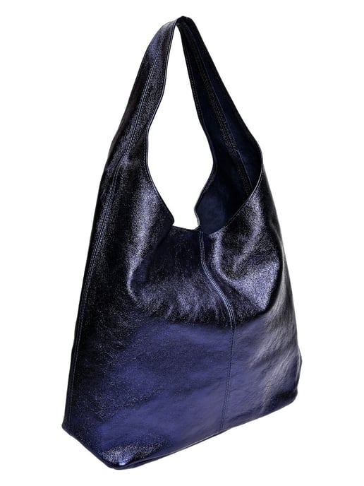 Luisa Vannini Azul Bolso de cuero - Image 2