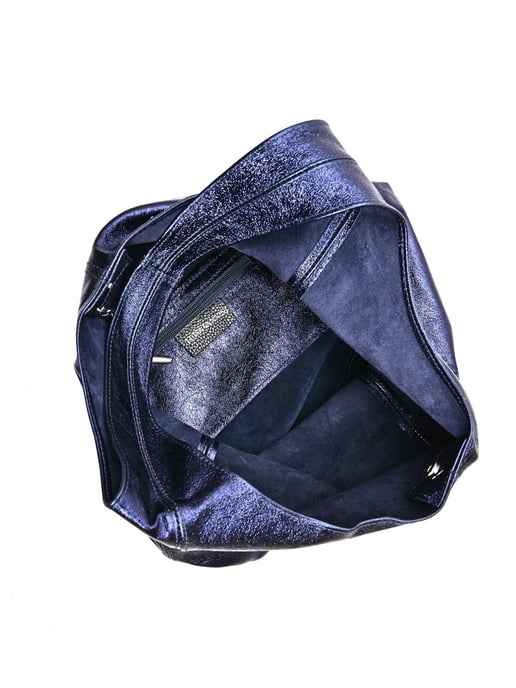 Luisa Vannini Azul Bolso de cuero - Image 4