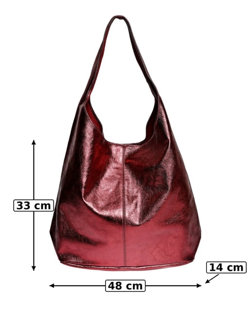 Luisa Vannini Rojo Bolso de cuero - Image 6
