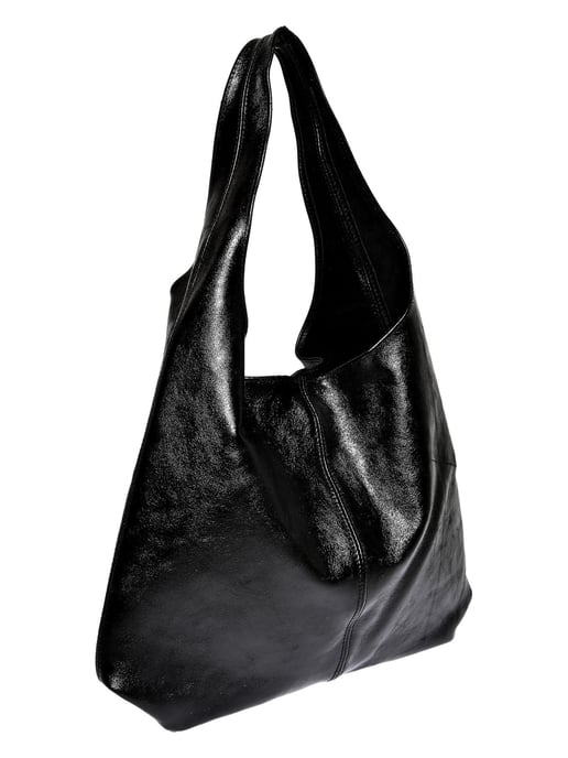 Luisa Vannini Negro Bolso de cuero - Image 2