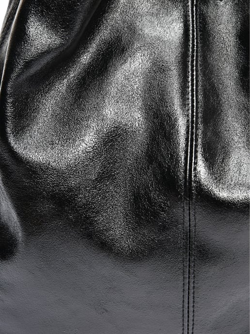 Luisa Vannini Negro Bolso de cuero - Image 3