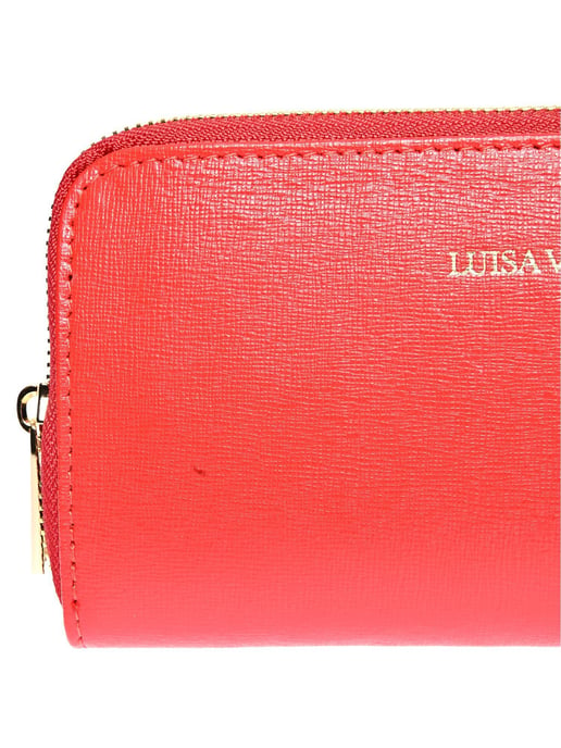 Luisa Vannini Rojo Bolso de cuero - Image 3
