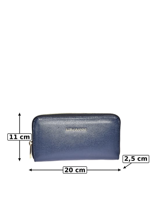 Luisa Vannini Azul Bolso de cuero - Image 6