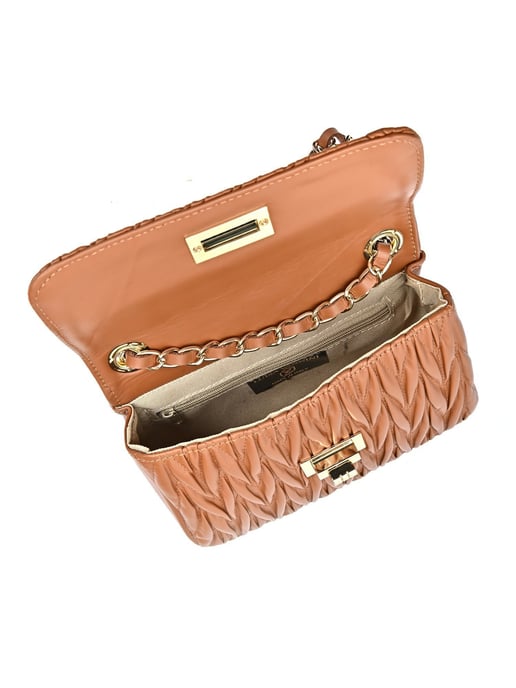 Luisa Vannini Brown Bolso de cuero - Image 4