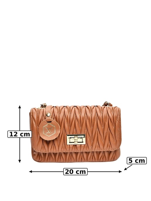 Luisa Vannini Brown Bolso de cuero - Image 6